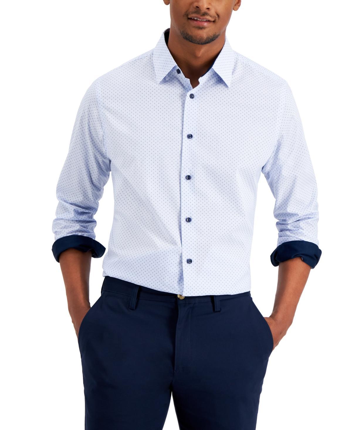 Club Room Mens Dot Stripe Shirt, Created for Macys Product Image