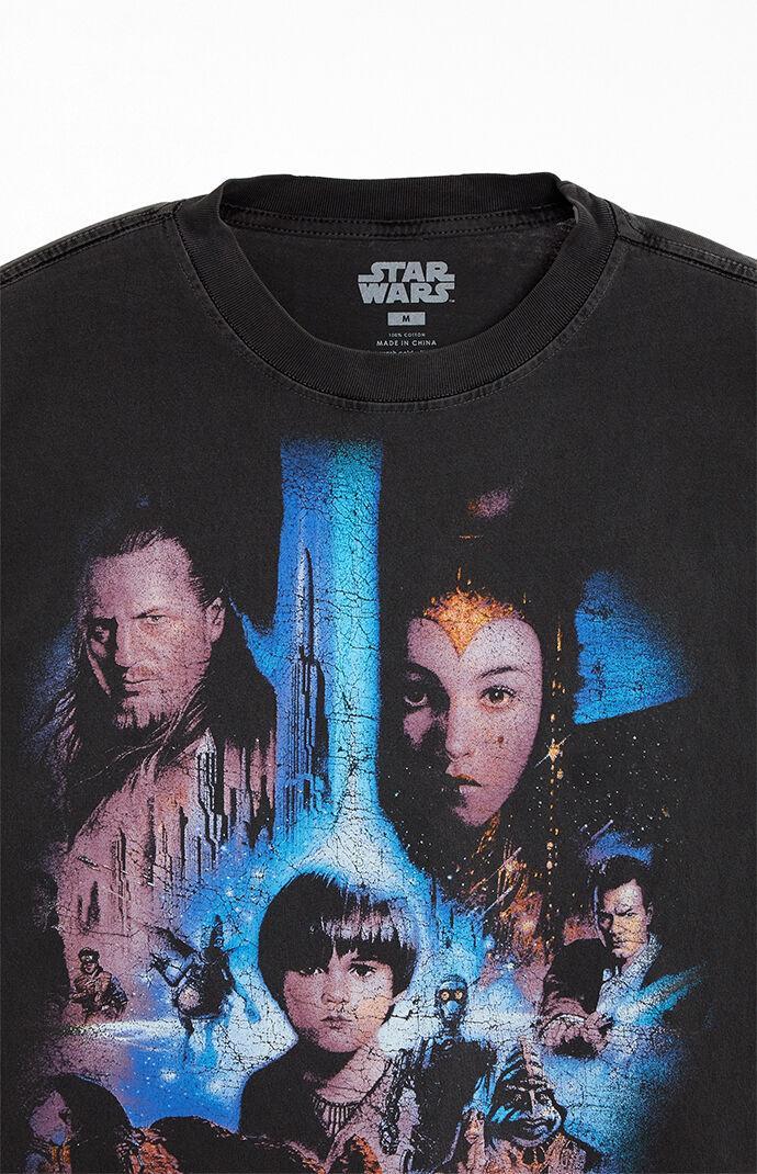 Men's Star Wars Episode 1 Phantom Of The Menace Oversized T-Shirt Product Image