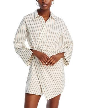 A. l.c. Madison Ii Striped Wrap Dress Product Image