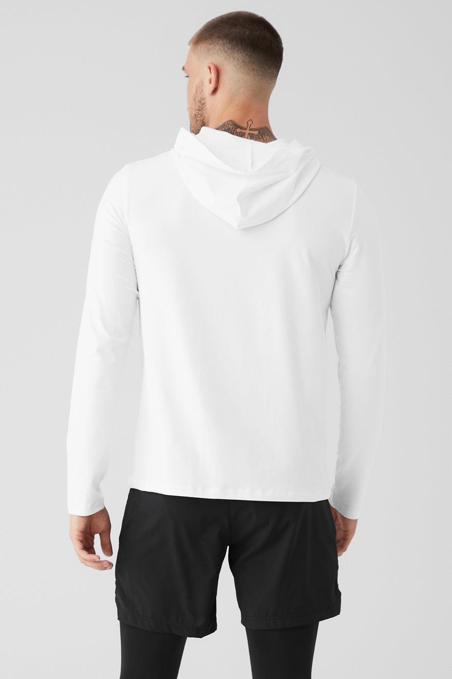 Conquer Reform Long Sleeve With Hood - White Product Image