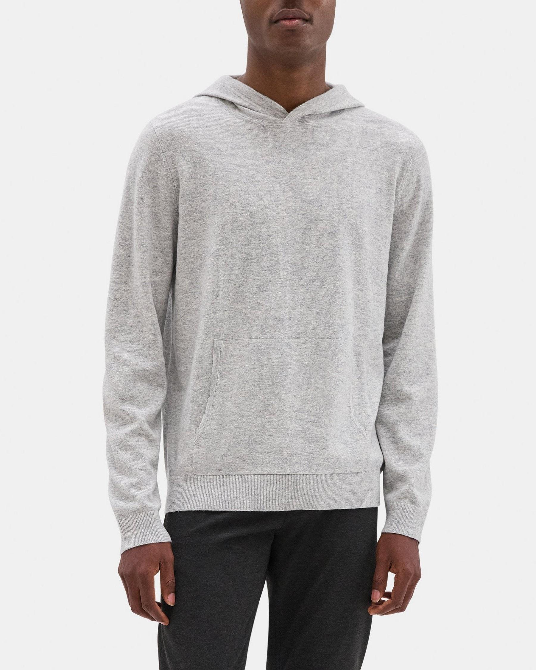 Hoodie in Wool-Cashmere Product Image