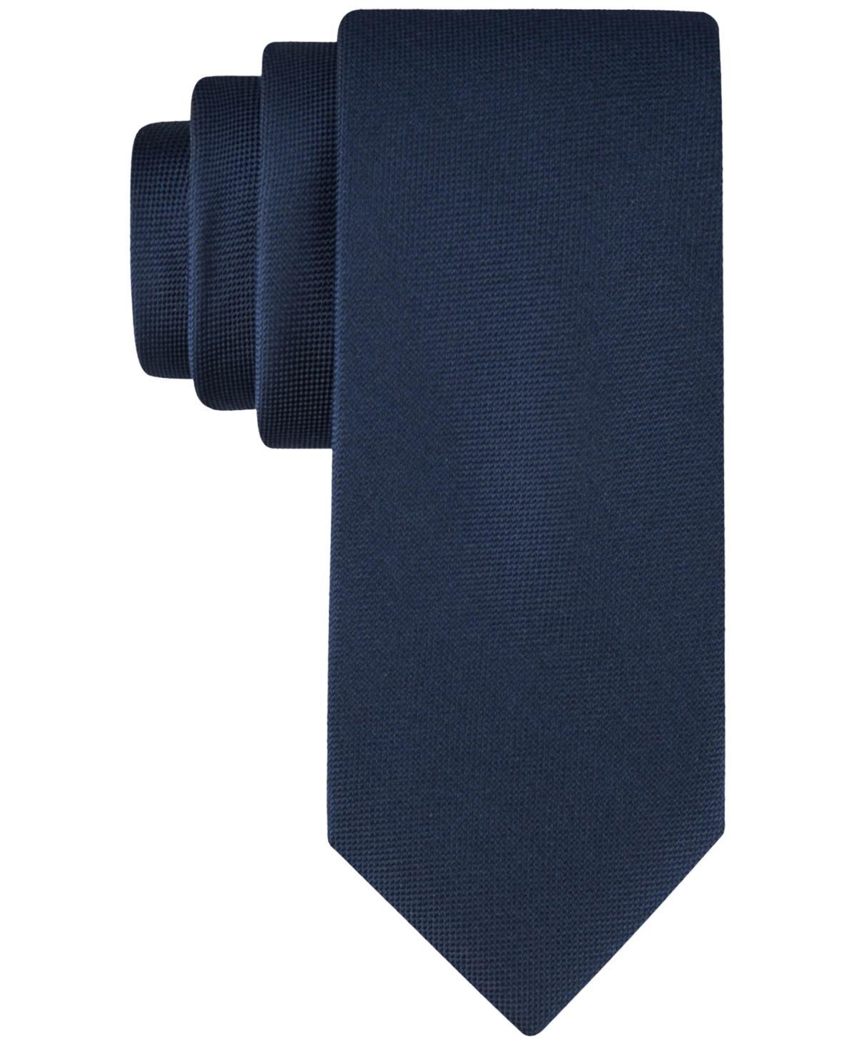 Calvin Klein Mens Silver-Spun Solid Tie Product Image