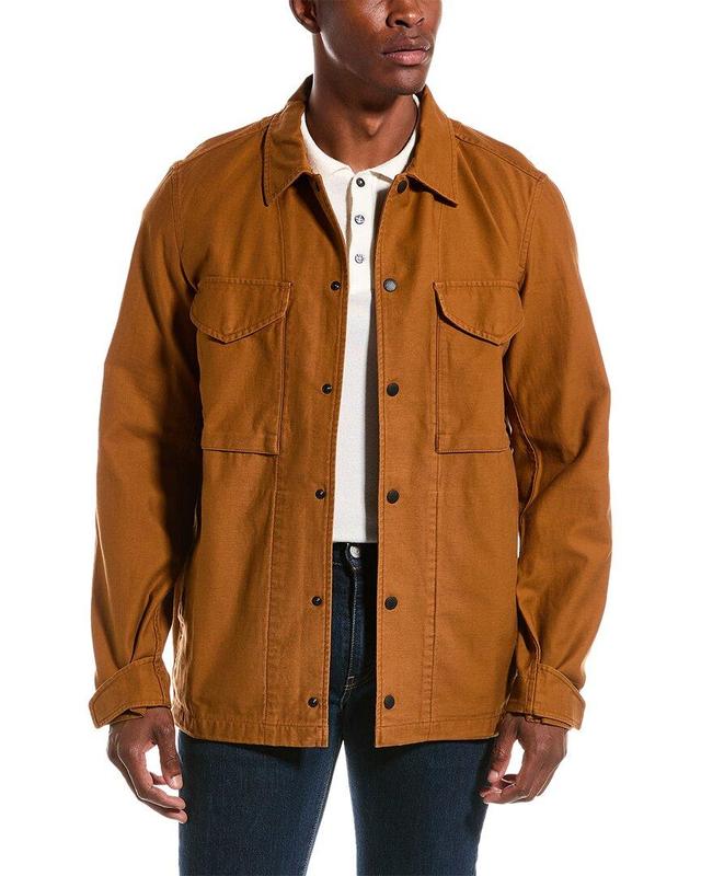 RAG & BONE Flight Shirt Jacket In Brown Product Image