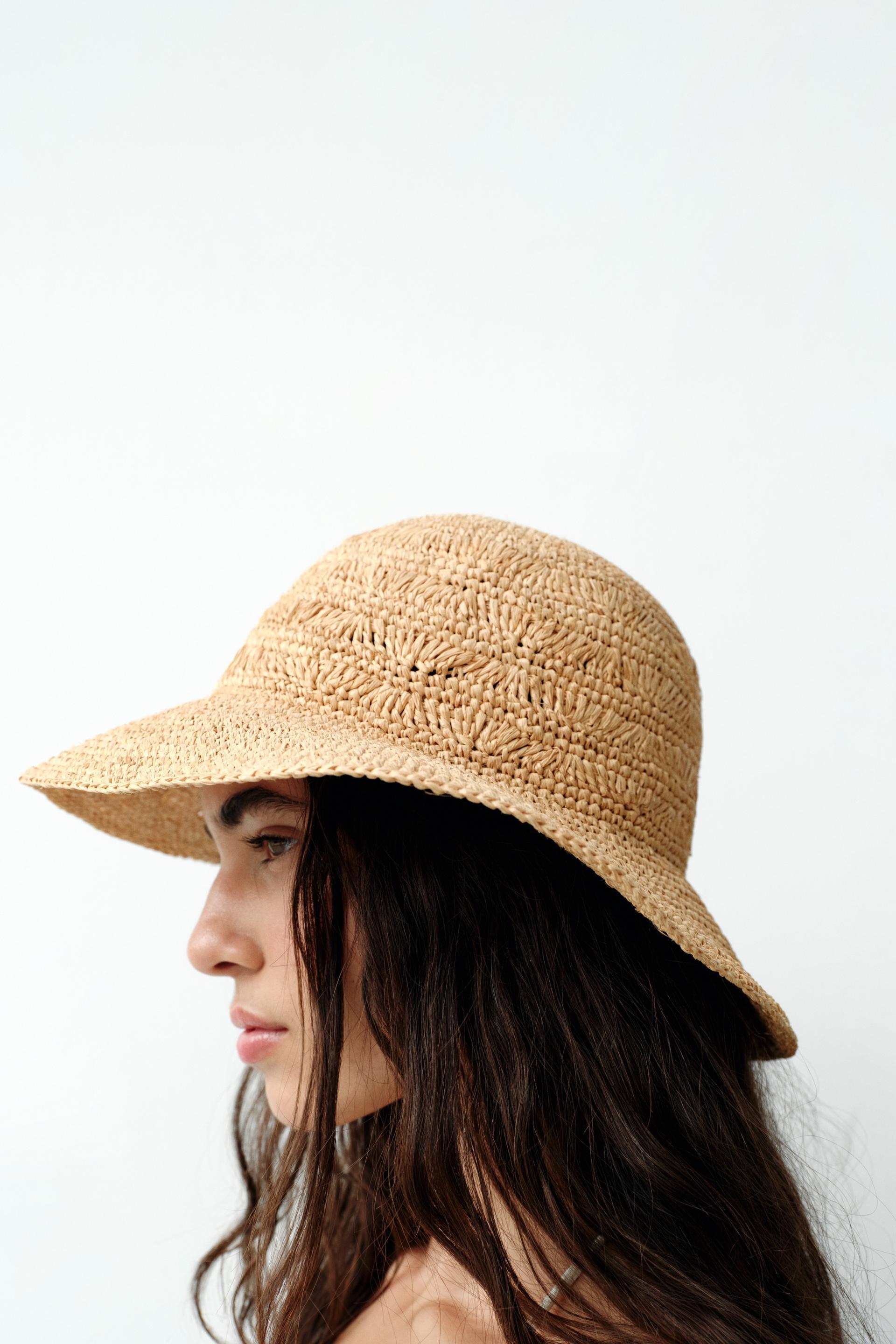 WOVEN RAFFIA HAT product image