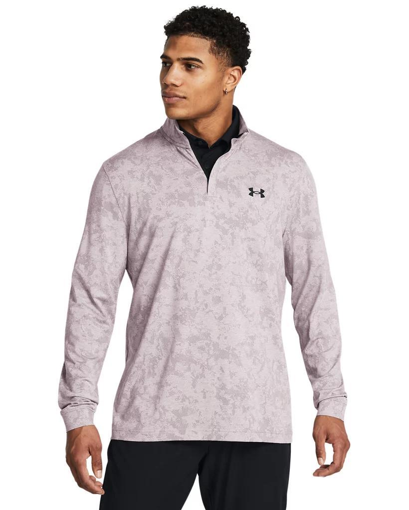 Men's UA Playoff Jacquard ¼ Zip Product Image