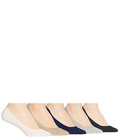 Lauren Ralph Lauren Womens Flat Knit Liner Socks 5 Pack Product Image