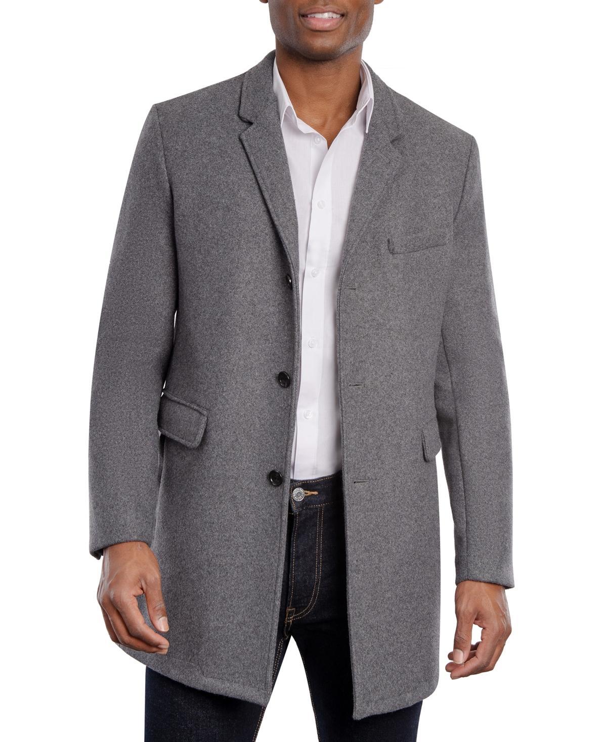 Michael Kors Mens Ghent Slim-Fit Overcoat Product Image