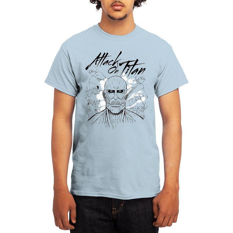 Mens Attack on Titan Tee, Boys Grey Kelly Product Image