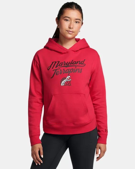 Women's UA Rival Fleece Collegiate Hoodie Product Image