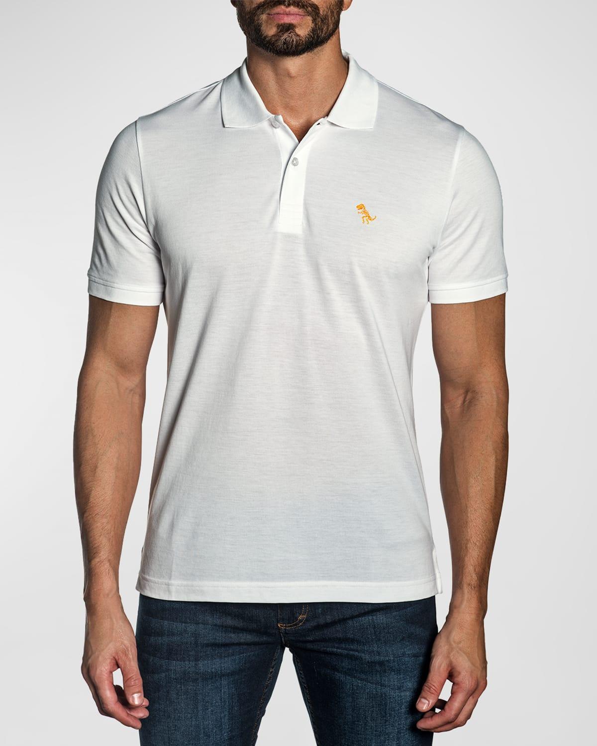 Mens Pima Cotton Knit Polo Shirt Product Image