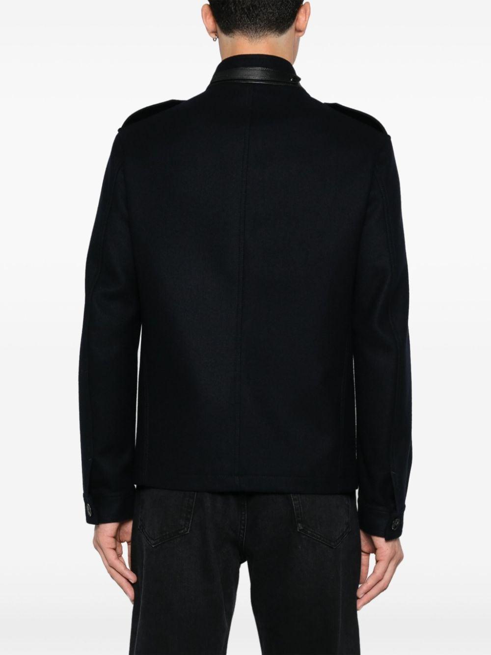 TOM FORD Buttoned Cotton Shirt In Black Product Image