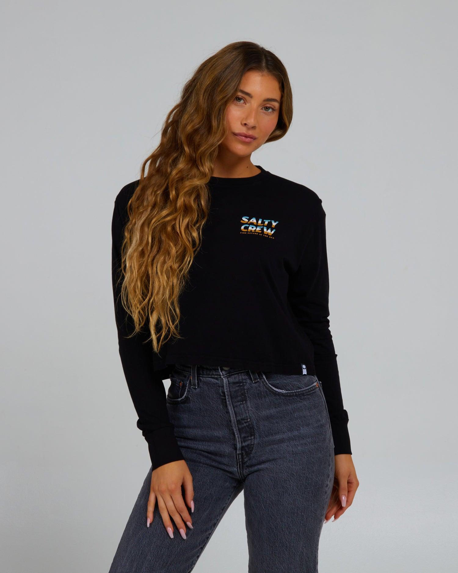 Boardwalk Black L/S Crop Female product image