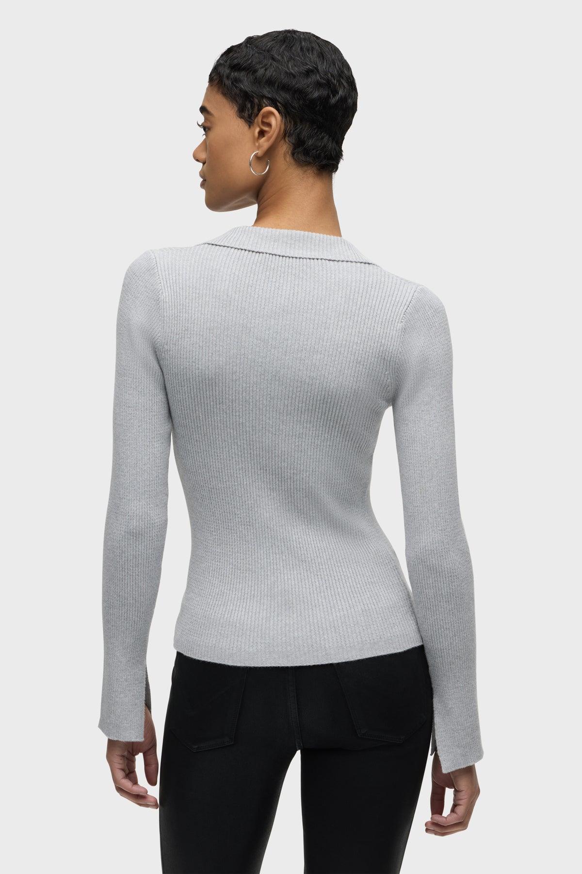 Long Sleeve V-Neck Popover Female Product Image