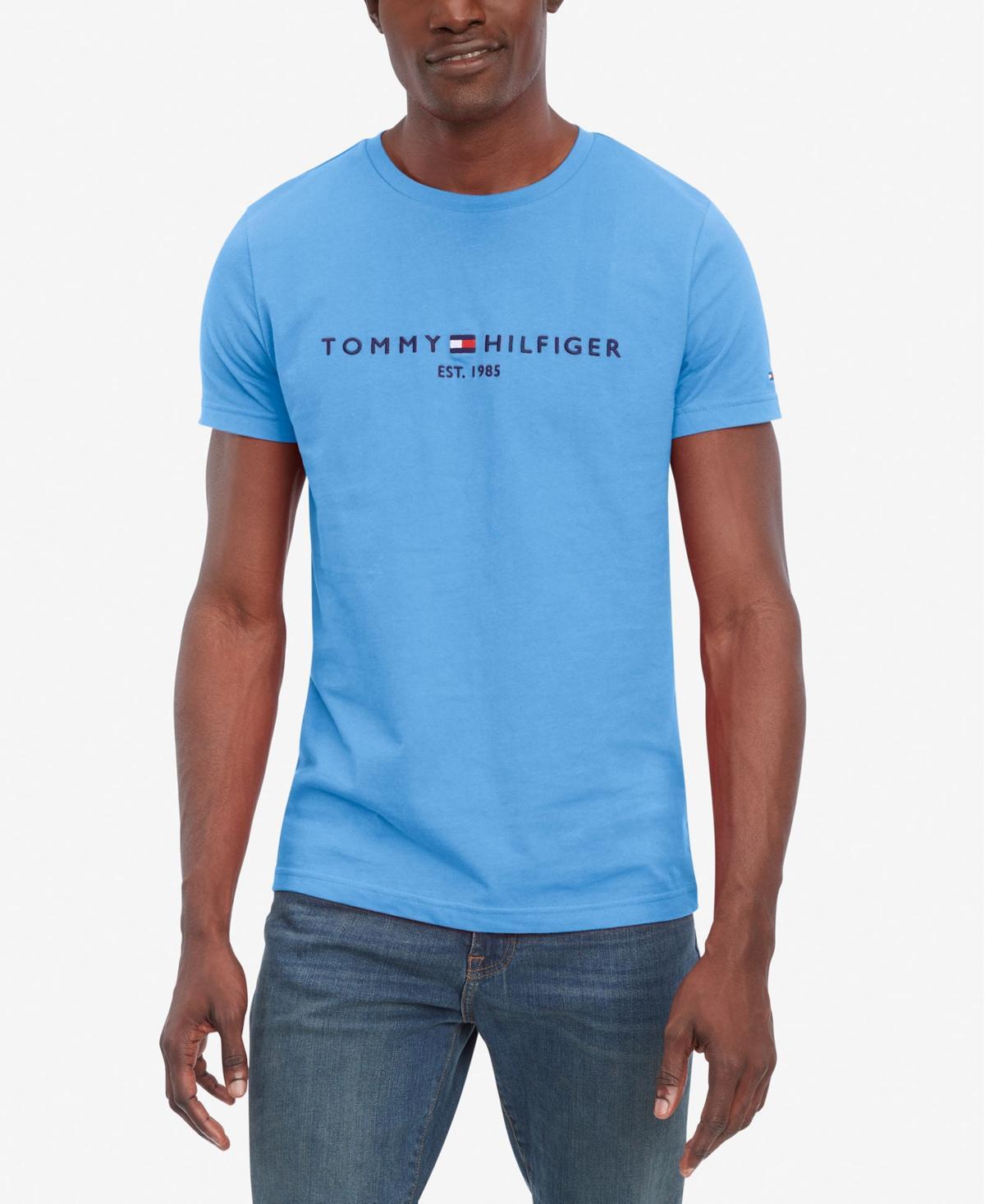 Tommy Hilfiger Men's Embroidered Tommy Logo T-Shirt Product Image