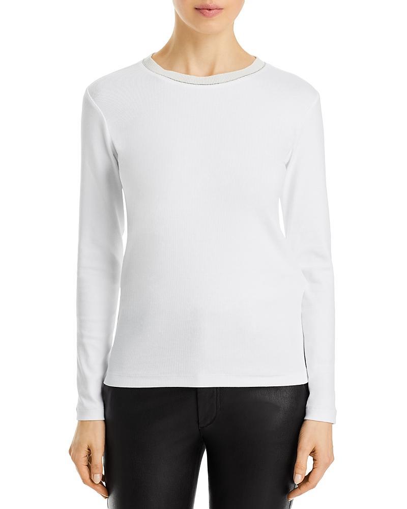 Fabiana Filippi Shine Trim Long Sleeve Tee Product Image