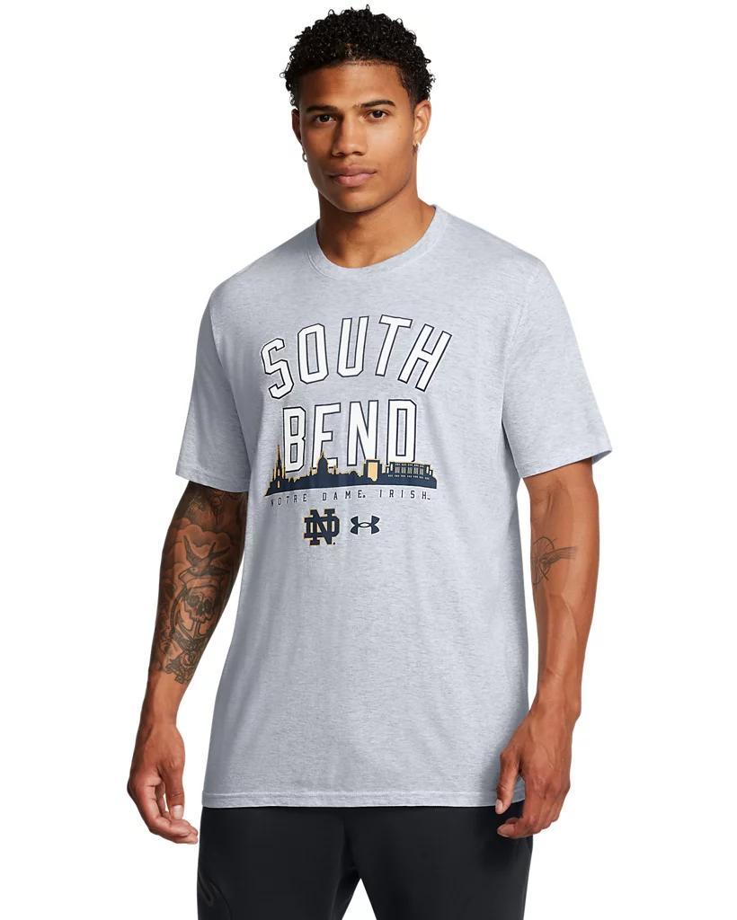 Men's UA Performance Cotton Collegiate T-Shirt Product Image