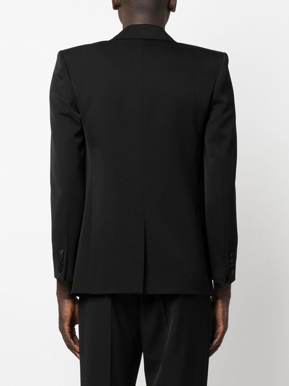 Single-breasted Blazer In Nero Product Image