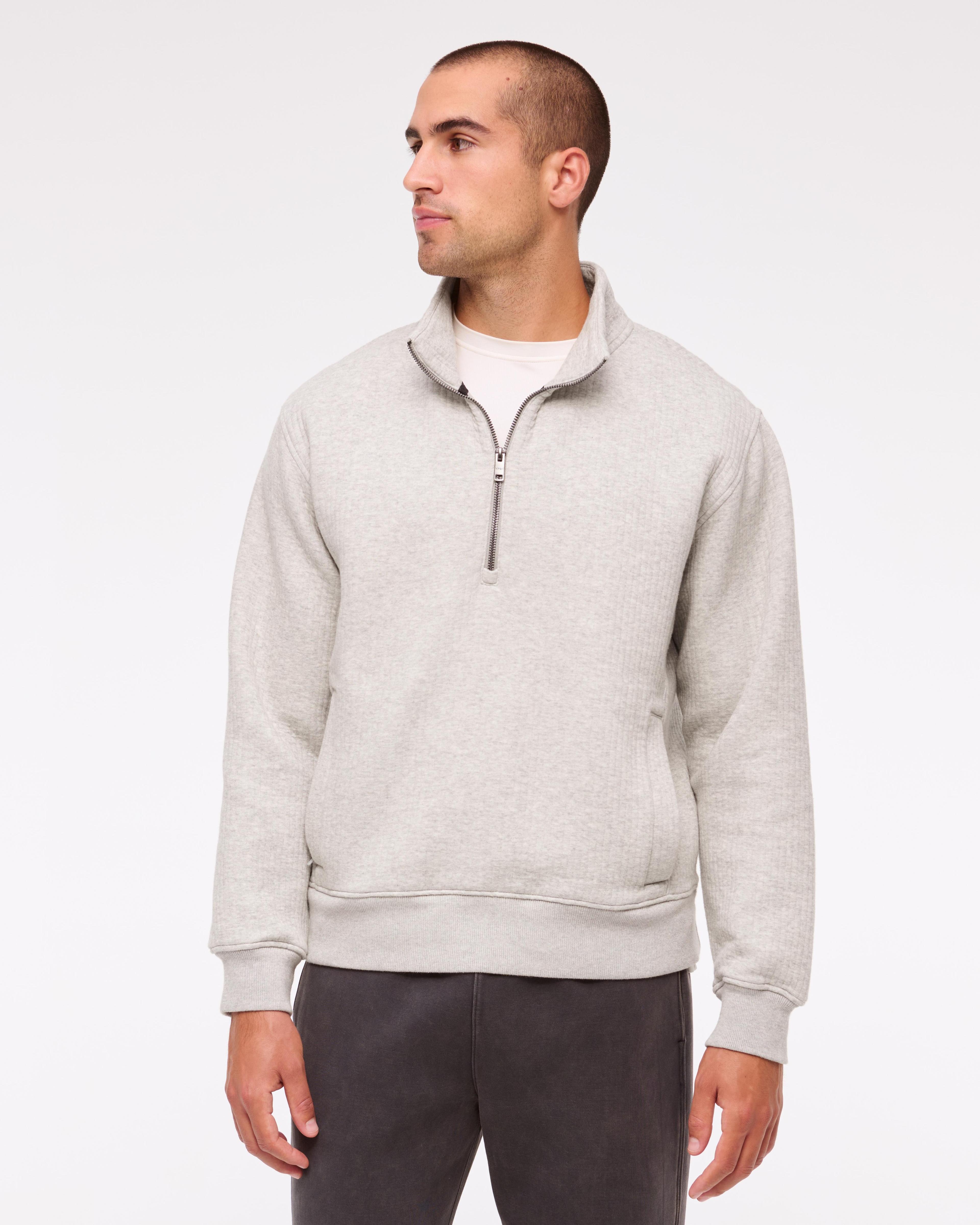 YPB Textured Ribbed Half-Zip Product Image