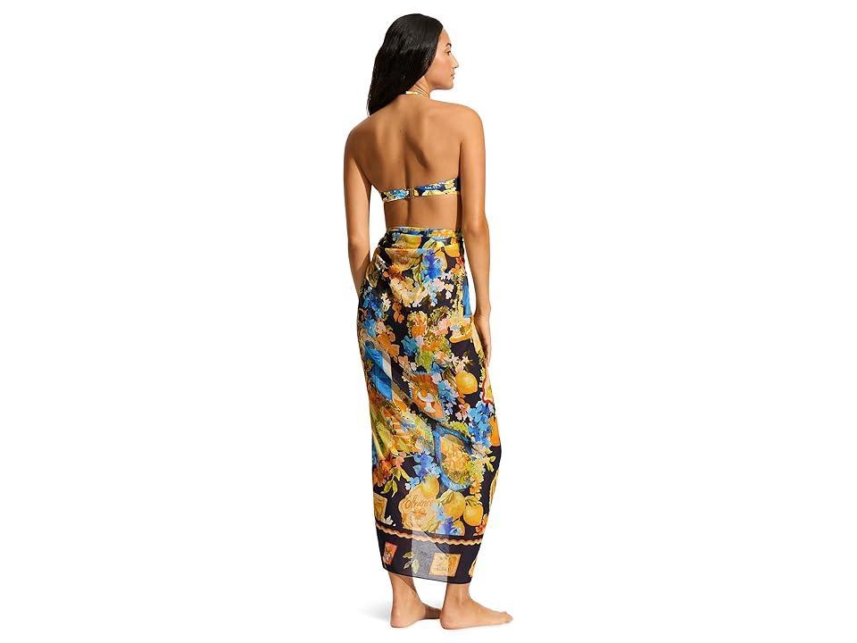 Seafolly Ciao Bella Ciao Bella Sarong (True ) Women's Swimwear Product Image