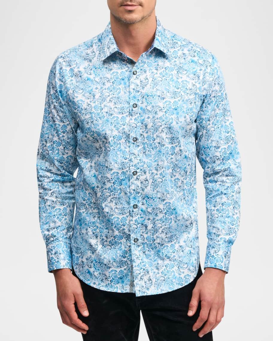 Mens Downing Paisley Sport Shirt Product Image