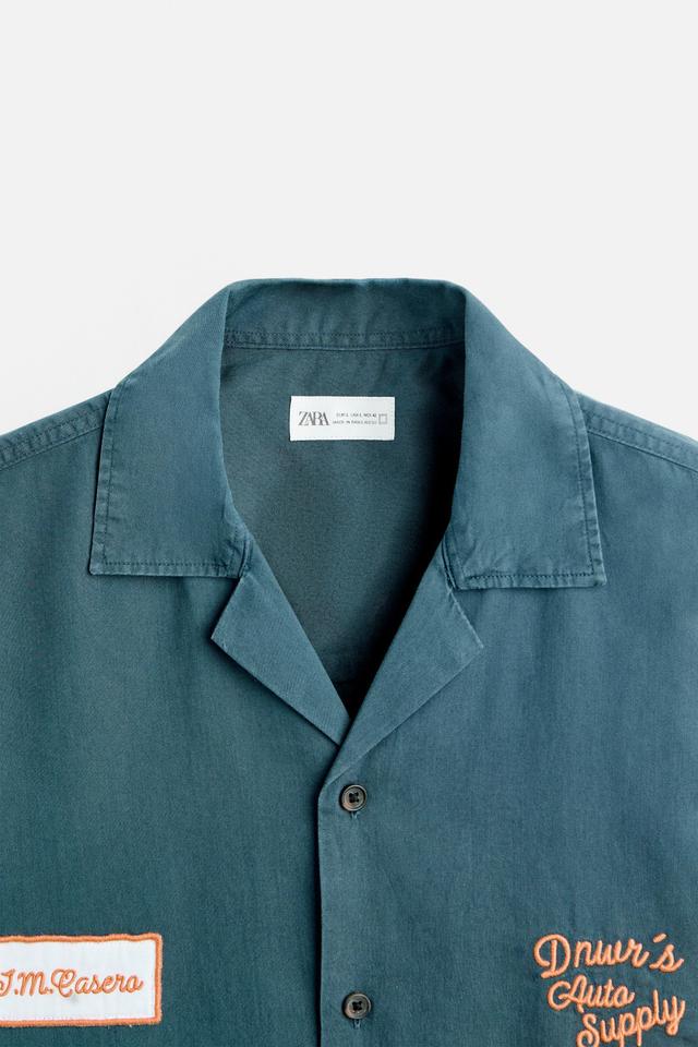 COLORBLOCK PATCH SHIRT Product Image