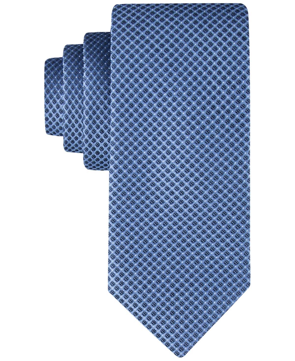 Calvin Klein Mens Steel Micro-Dot Solid Tie Product Image