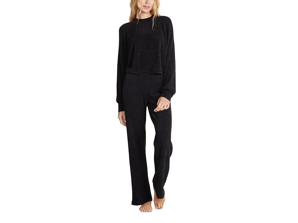 barefoot dreams CozyChic Ultra Lite Rib Rolled Edge Pants Product Image