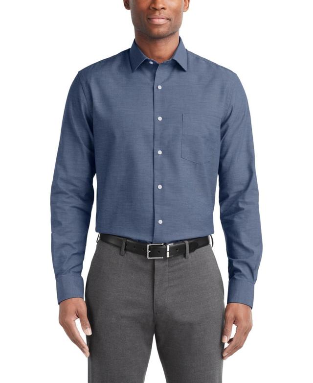 Van Heusen Mens Stain Shield Regular Fit Dress Shirt Product Image