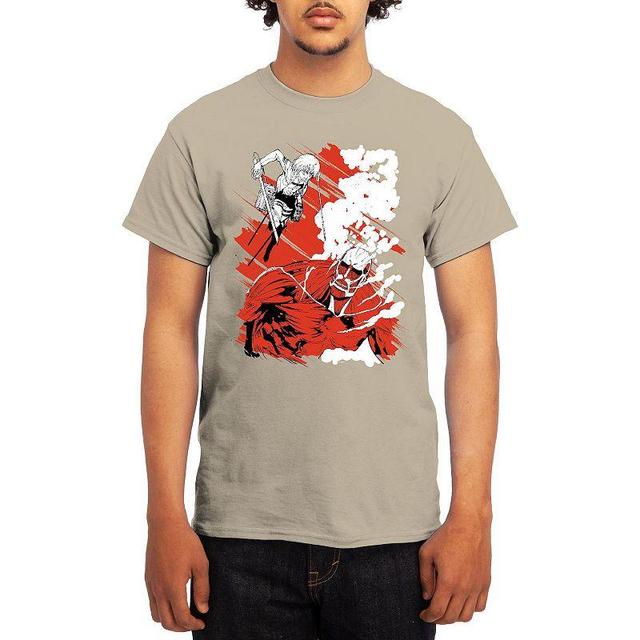 Mens Attack on Titan Tee, Boys Grey Product Image