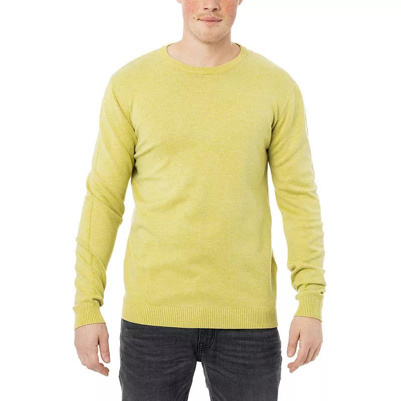 Mens Xray Fitted Crewneck Top Grey Lime Product Image