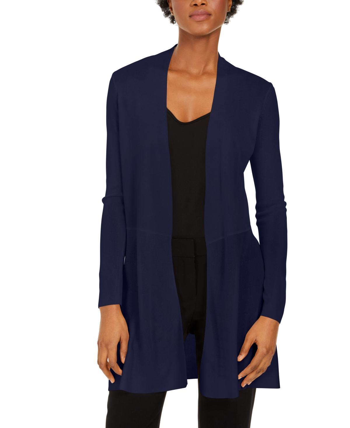 Anne Klein Monterey Open-Front Longline Cardigan Product Image