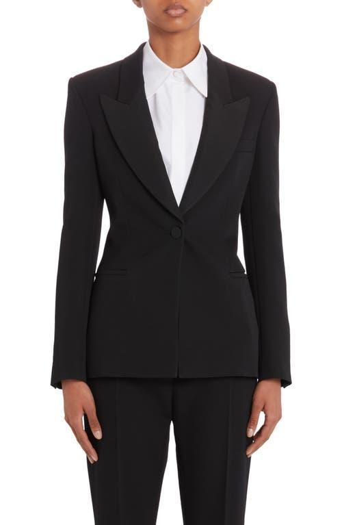 Valentino Fitted Virgin Wool Jacket Product Image