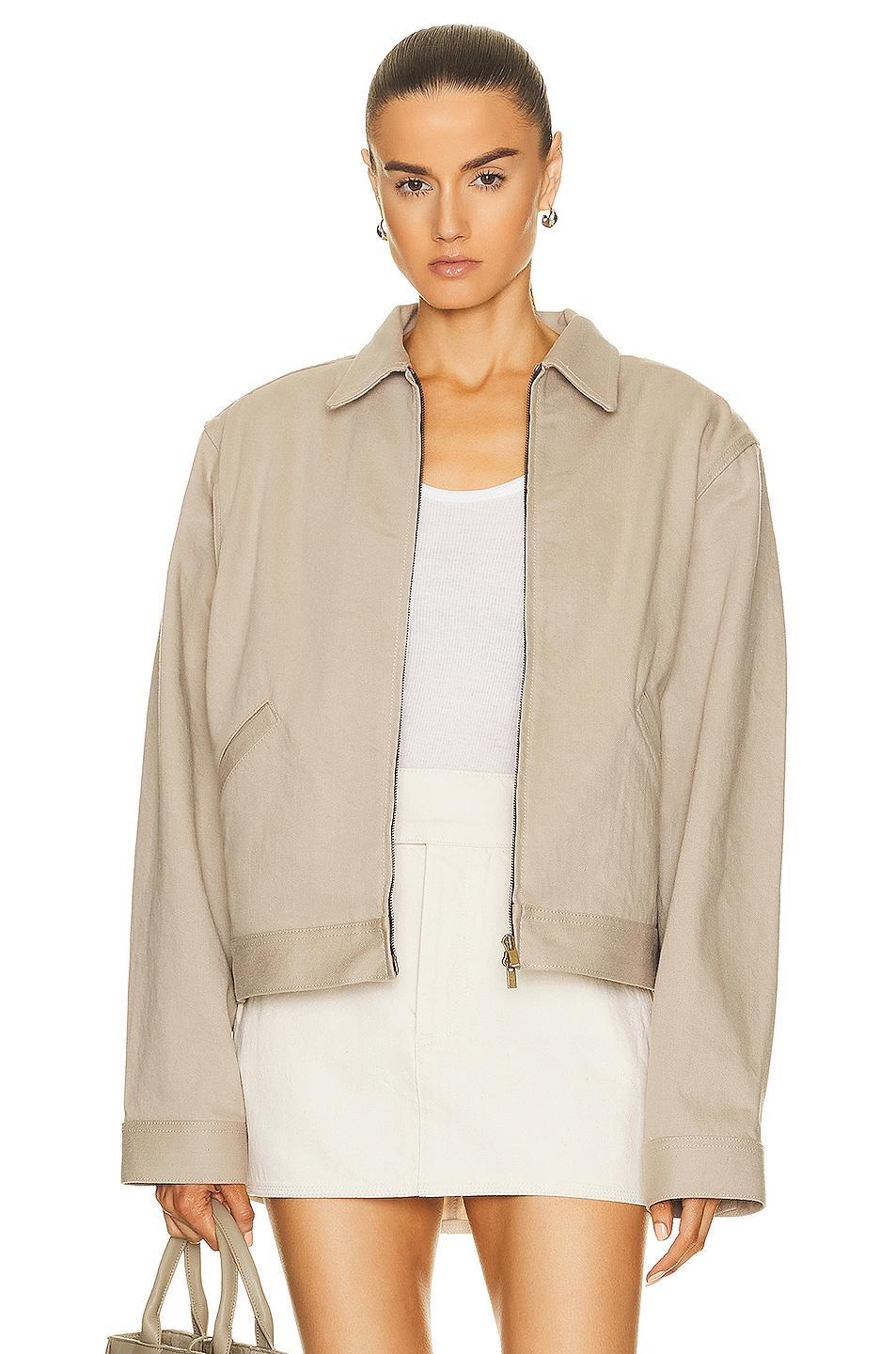 Fear of God Eternal Denim Jacket in Beige Product Image