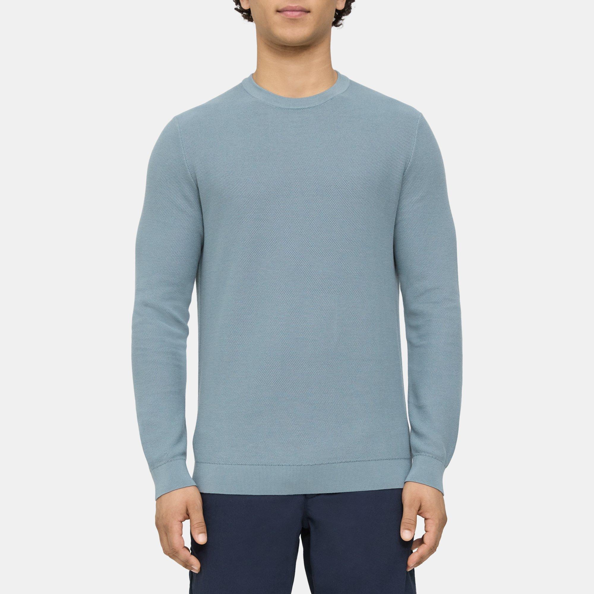 Organic Cotton Crewneck Sweater | Theory Outlet Product Image