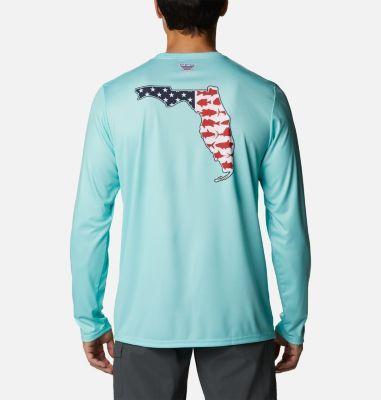 Columbia Men's PFG Terminal Tackle Statetriot Long Sleeve Shirt- Product Image