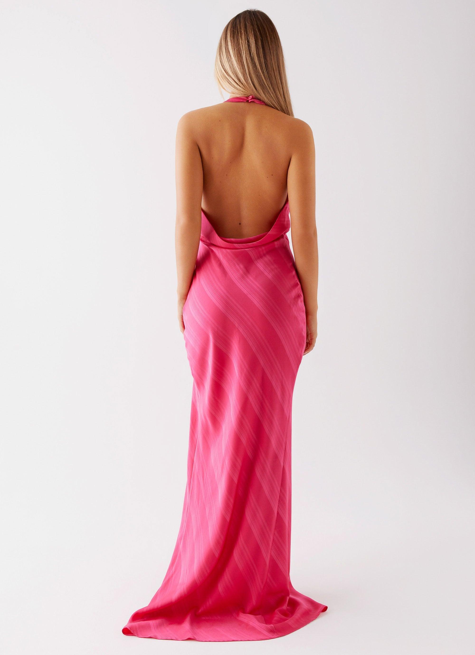 Heartbeat Maxi Dress - Pink Product Image