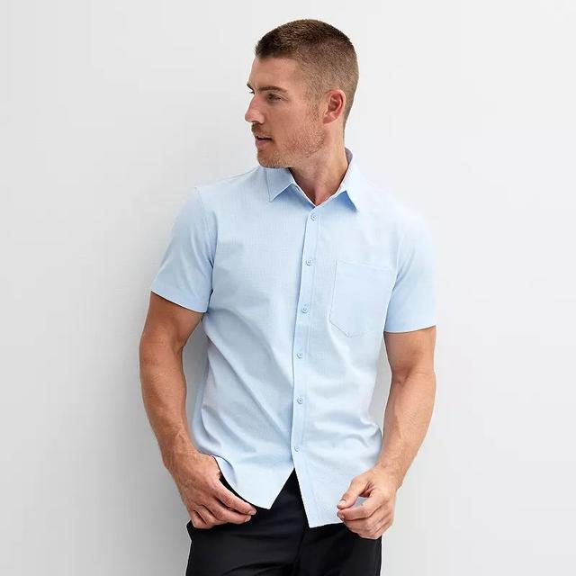 Mens FLX Slim Performance Untucked-Fit Button Down Shirt Product Image