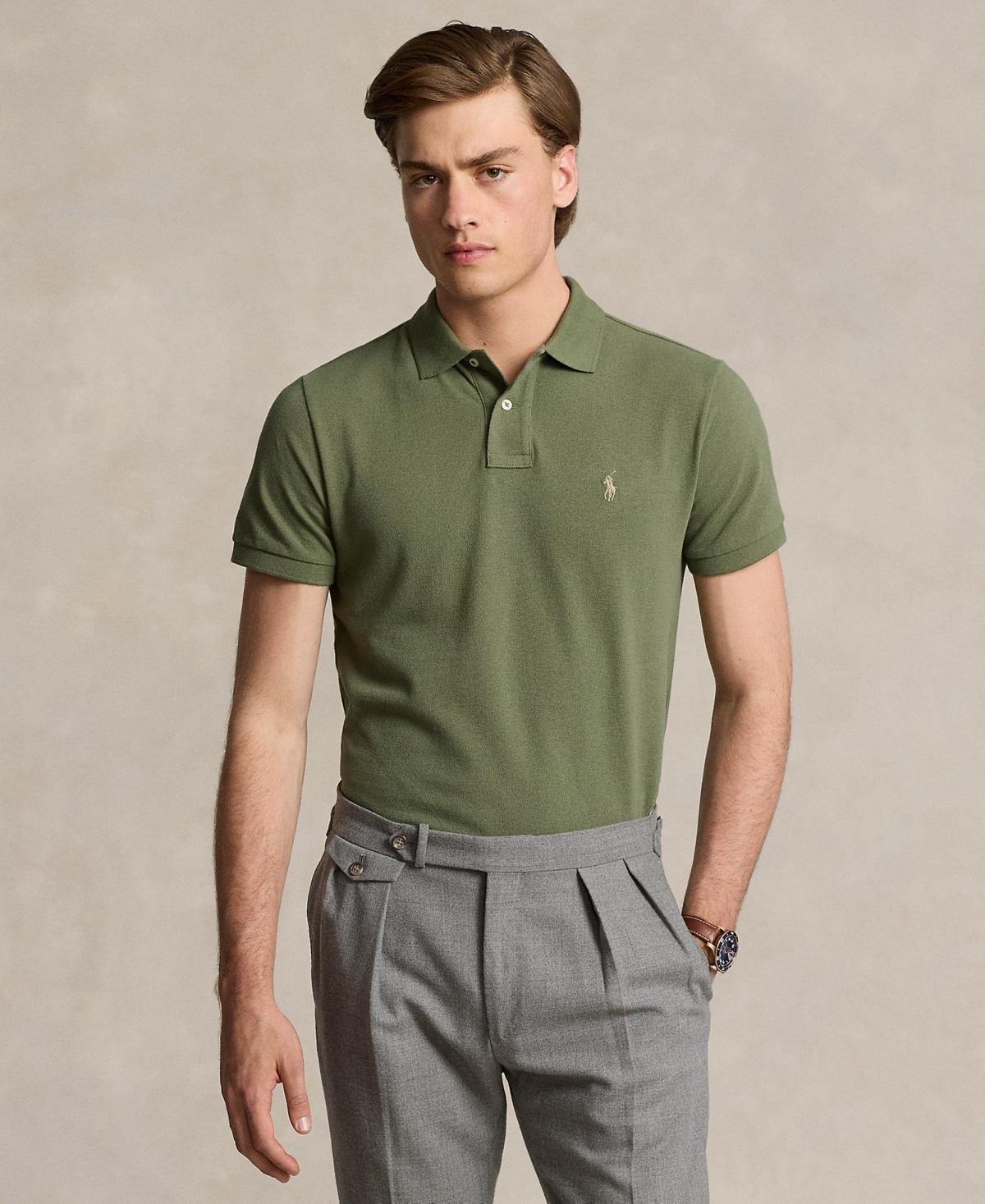 Polo Ralph Lauren Mens Classic-Fit Cotton Polo Shirt Product Image