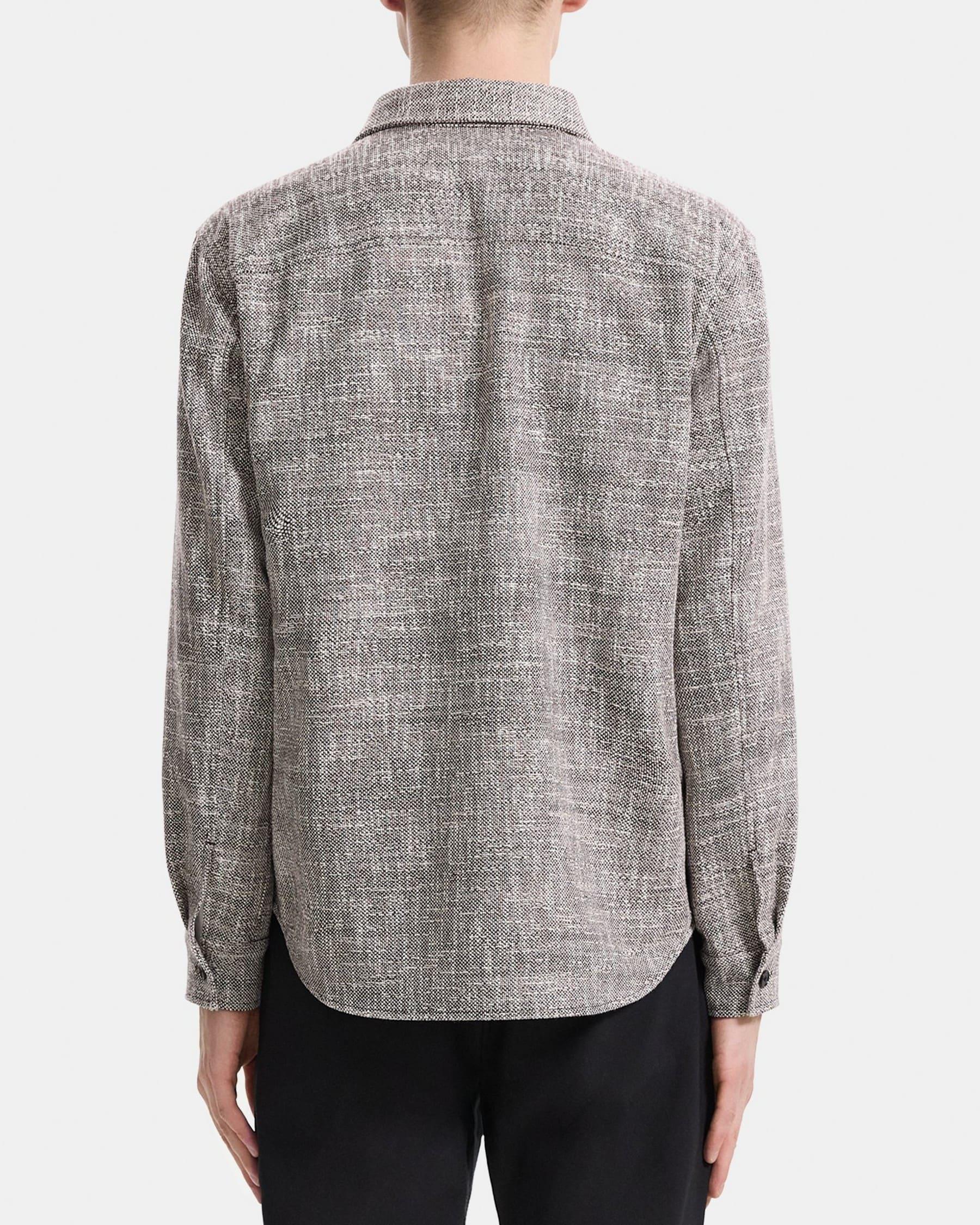 Shirt Jacket in Cotton-Blend Tweed Product Image