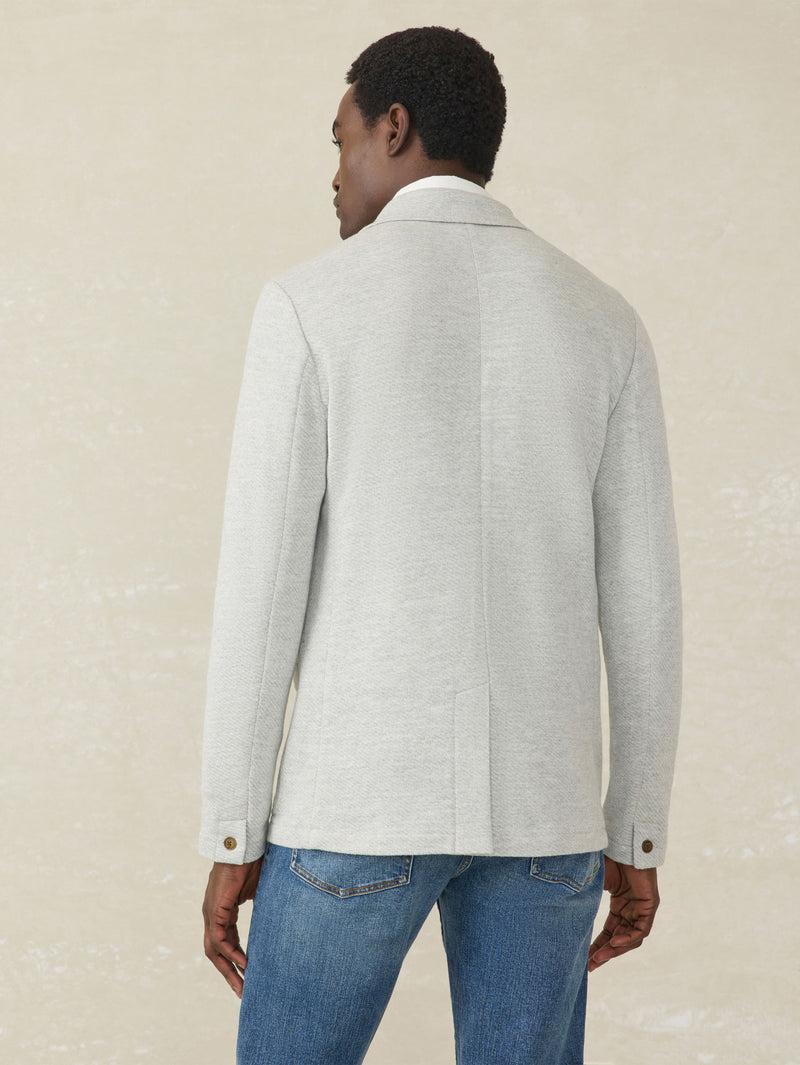 Inlet Knit Blazer - Heather Grey Product Image