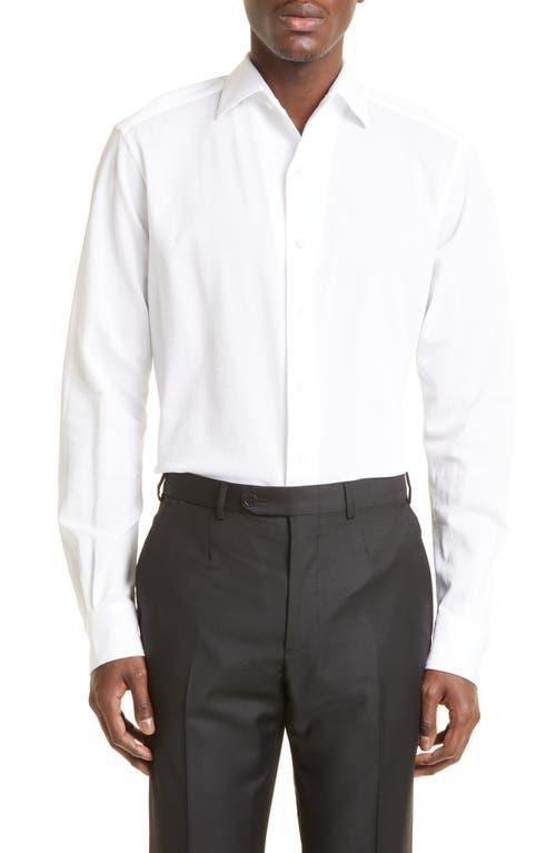 ZEGNA Cotton Button-Up Shirt Product Image