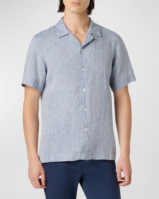 Mens Camp Linen Short-Sleeve Shirt Product Image