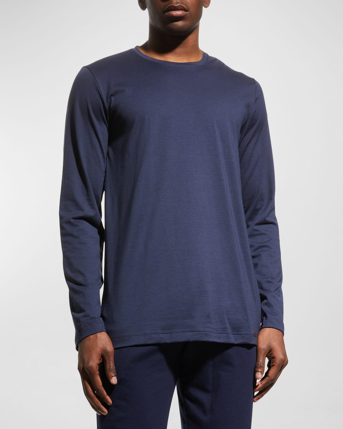 Mens Night And Day Solid Long Sleeve Tee Product Image