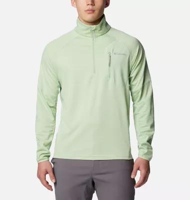 Columbia Mens Stout Canyon Half Zip Pullover- Product Image