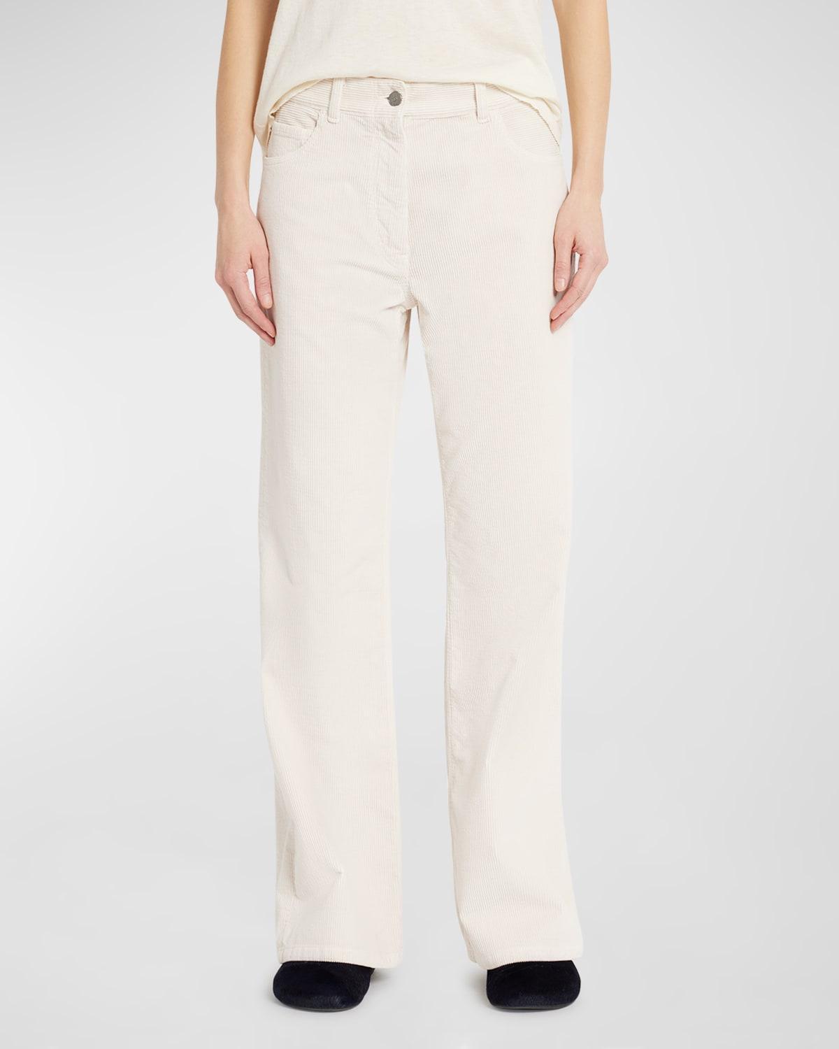 Womens Dan Straight-Leg Corduroy Pants Product Image