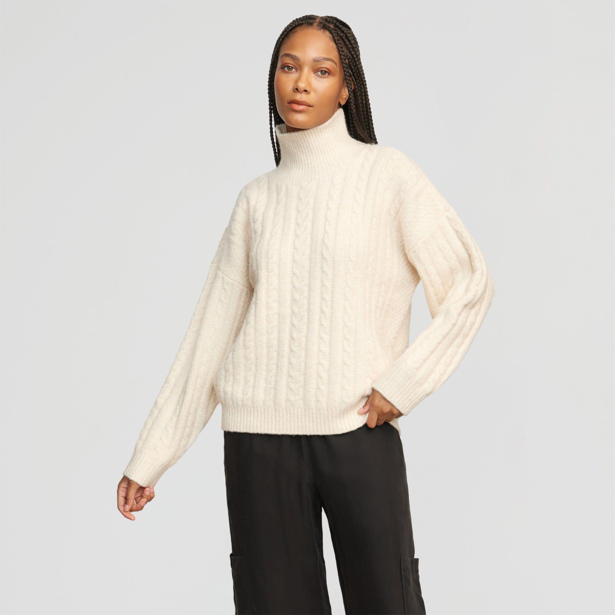 Liam Chunky Cable Knit Sweater product image