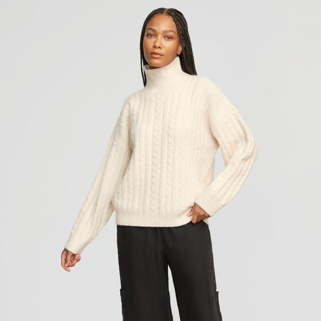 Liam Chunky Cable Knit Sweater Product Image