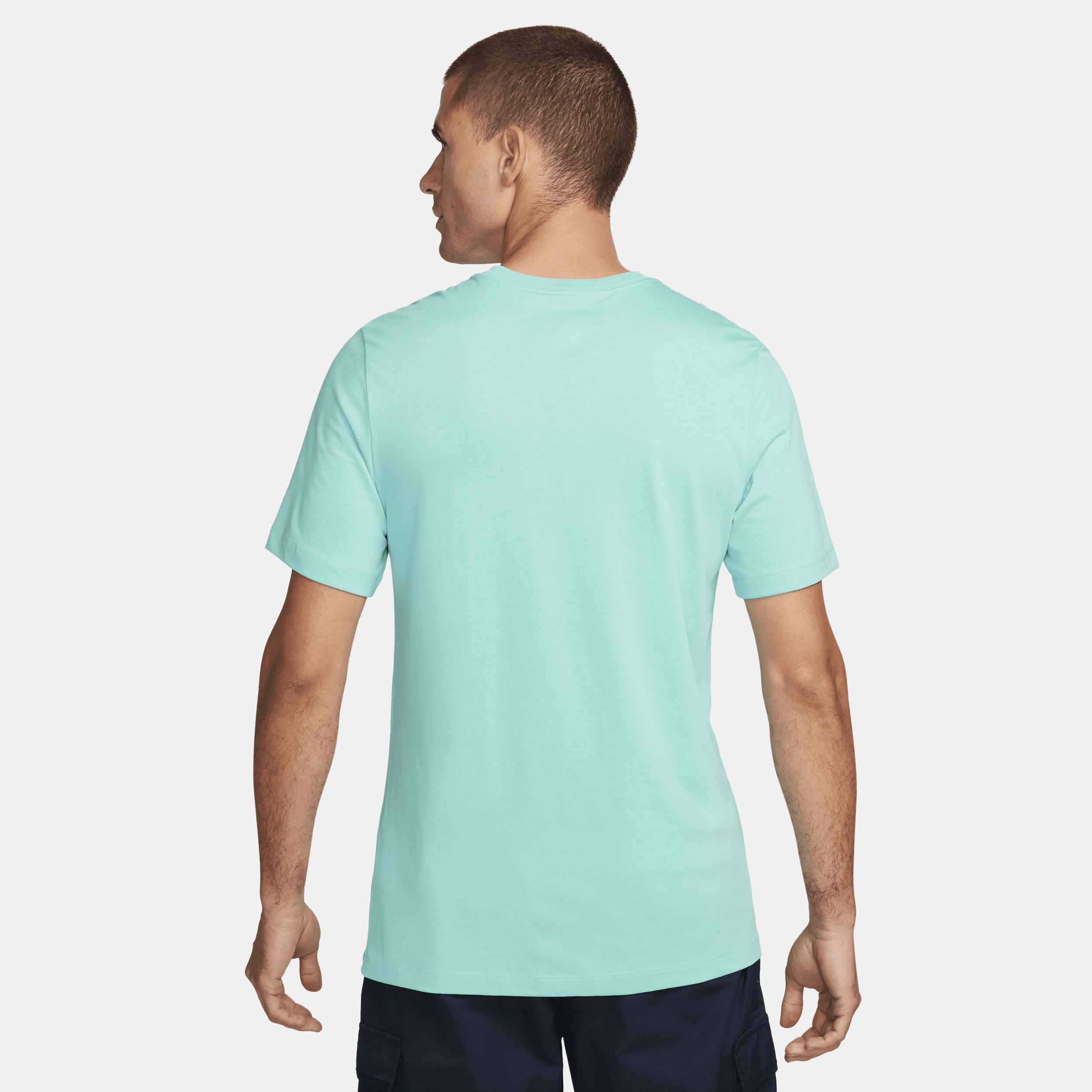 Mens Nike Aqua Barcelona Air Max 90 T-Shirt Turquoise/Blue Product Image