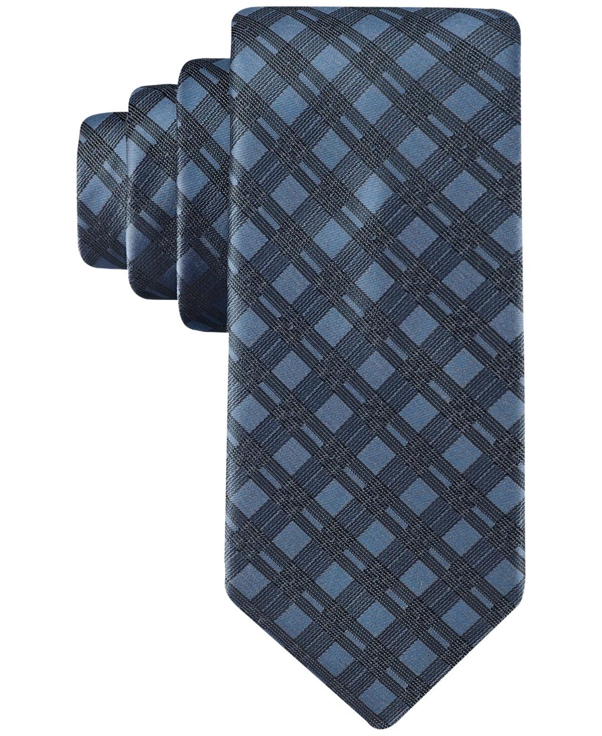 Calvin Klein Mens Double-Rail Grid Tie Product Image