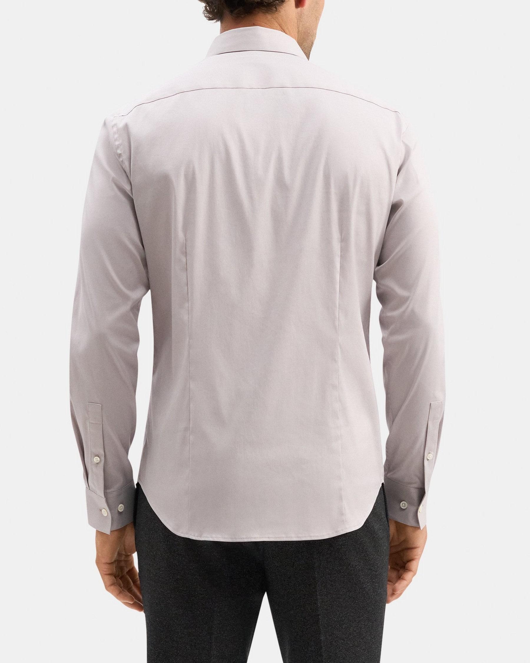 Tailored Shirt In Stretch Cotton Product Image